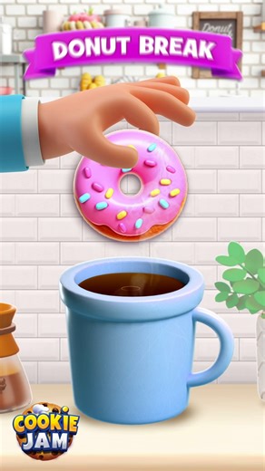 23K views · 116 reactions | It's time for a tasty escape!  The Donut Break event is happening now. Log in and play today to get your sugar fix! ✨ | Cookie Jam | Facebook