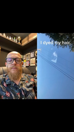 Now she has a blue face !!! | Hair Buddha