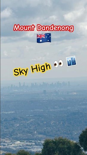 Explore Mount Dandenong 🇦🇺 | Breathtaking SkyHigh View Melbourne 🏙️