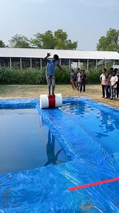 596K views · 5.4K reactions | dare to balance ?? walking on the edge of the drum | SS Food Challenge | Facebook