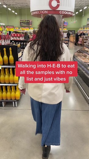 Eating Samples at H-E-B with No List: Anyone Guilty?
