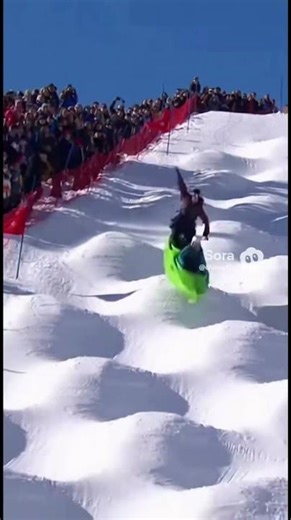 Tándem snow kayaking #kitesurfing #snowboard #snowski #epicpass #snowski