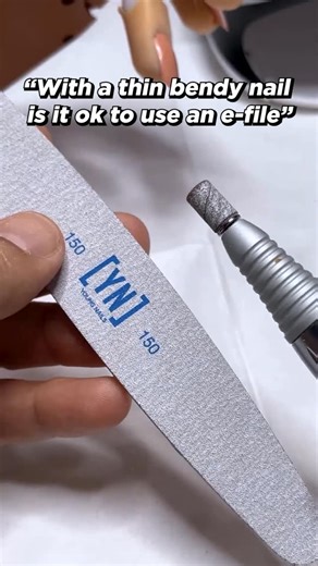 Is a hand file better for the natural nail than an sanding band? @gmansalo gives us the answer. #youngnails #yougnailsinc #nails #naileducation #nailbiz #youngnailsmodernnailartist | Young Nails