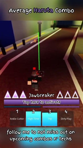 A viewer's haruta combo #jjk #jjs #jujutsushenanigans #jujutsukaisen #roblox