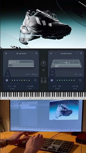 Sound designing an Adidas commercial🔊