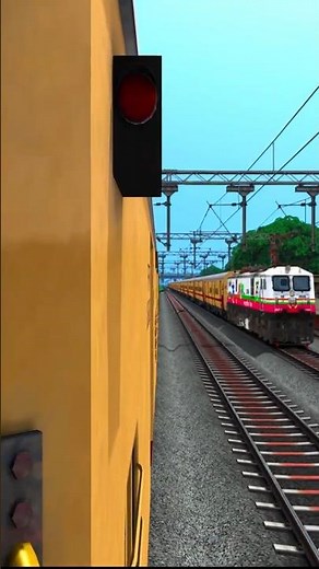 Train Crossing and Overtake | Railworks 3 | TS 2022 | NTG GAMING #trainsim #indianrailways