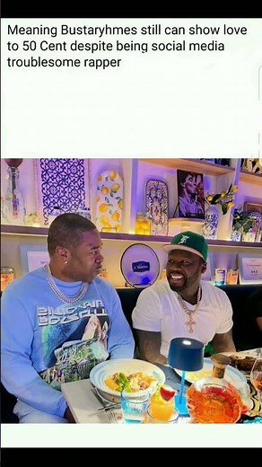 Busta Rhymes Shows Love to 50 Cent Despite the Drama Real Recognize Real!#shorts