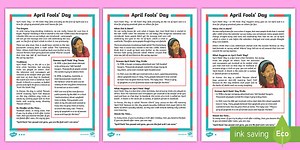 April Fools' Day KS2 Fact File