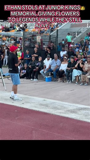 Ethan Stols Honors Legends at Junior King Memorial