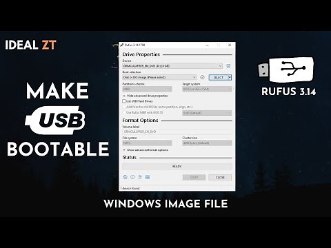 Download Rufus 3.14 - How To Make USB Bootable / Pen drive for Windows 7 - Burn with Rufus