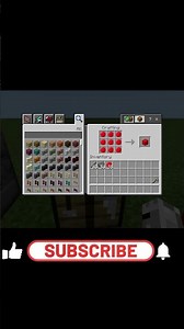 Minecraft Ruby Block Crafting Recipe #minecraft #fyp