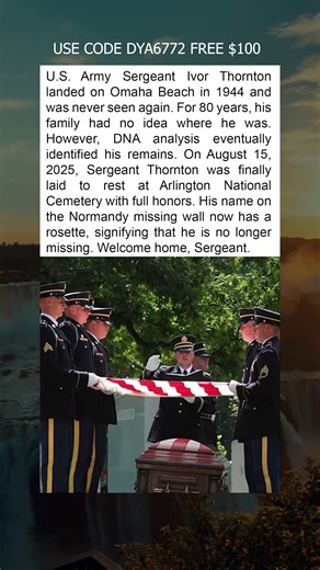 A Soldier’s Long-Awaited Return: Sergeant Thornton’s Final Rest at Arlington