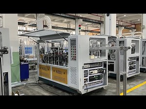 150pcs/min High speed Paper cup machine test perfect, 6oz to Europe