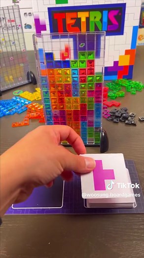 Tetris the board game! #tetris #targetfinds #familygames #boardgames | tetris board game