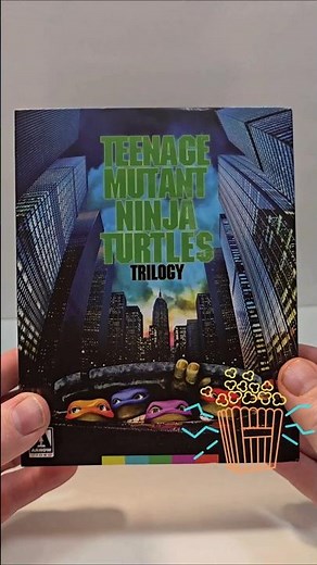 Teenage Mutant Ninja Turtles Trilogy 4K UHD Unboxing