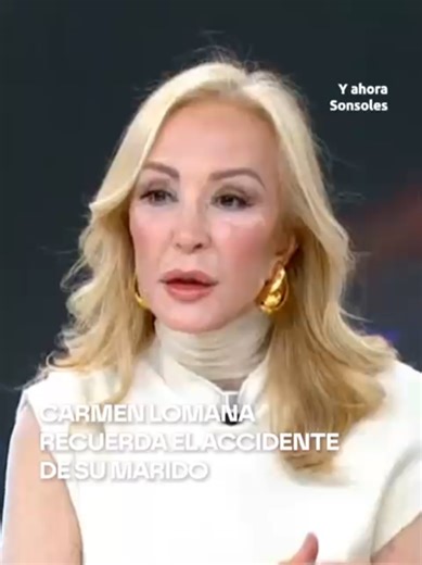 Carmen Lomana recuerda a su marido fallecido