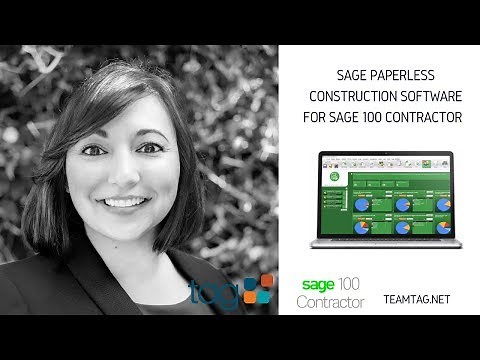 Demo of Sage Paperless Construction for Sage 100 Contractor Software