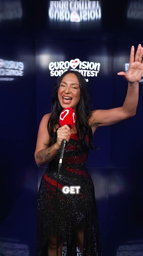 JIVA the DIVA – vocals big enough to fill our karaoke booth ✨🎤 | #Eurovision2026