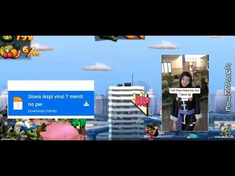 Viral Video siswi ikspi keri 7 menit no pw gameplay zombie tsunami