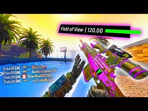 Black Ops 2 Sniping with 120 FOV
