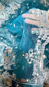 14 reactions | PARTY WEAR MAXI For order WhatsApp 03042472862 Fabric Full Net Maxi with 3D Flower Attach Ready Net Dupatta with TUSSEL silk Trouser Ff75hufus | Fusions & Fashions | Facebook