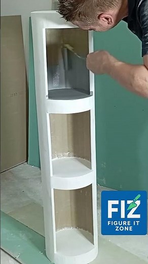 Shelf from Drywall DIY