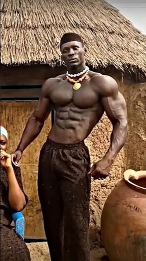 African Bodybuilder Shows Off His Workout - The Best of Gym, Fitness & Bodybuilding