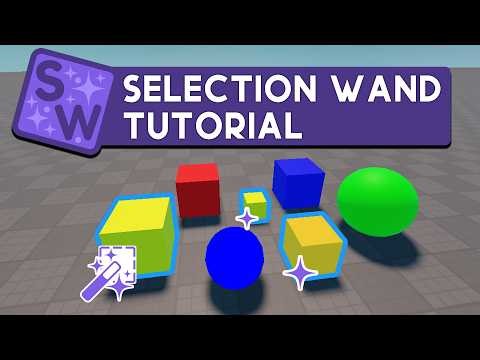 Roblox Selection Wand Plugin Tutorial!