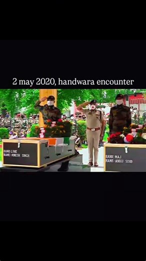 Remembering Our Heros 🌼🥺🇮🇳🙇| Handwara Encounter 💔‎⁨ ‪@21_Para_sf‬ #indianarmy#status#shorts#fauji#