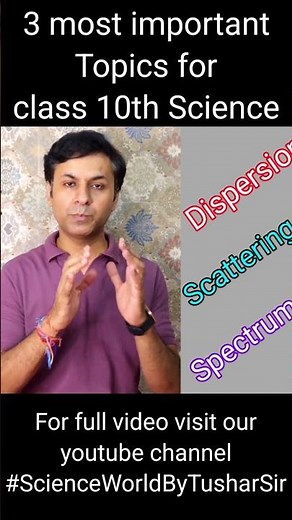 Dispersion of Light Through Prism | Spectrum Formation Explained | Class 10 Science #shorts
