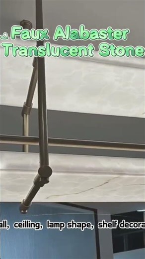 Faux alabaster translucent stone manufacturer.#factory #manufacturer #countertop #bartop #marble