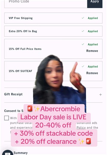Abercrombie Labor Day Sale: Stackable Codes for 30% Off!