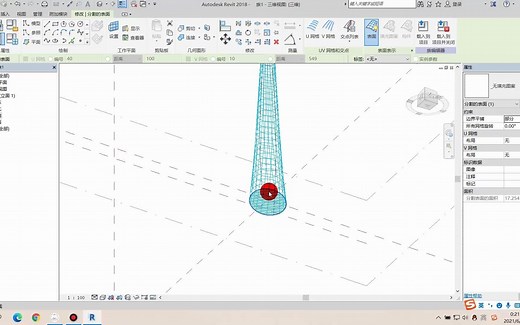 revit 小蛮腰建模