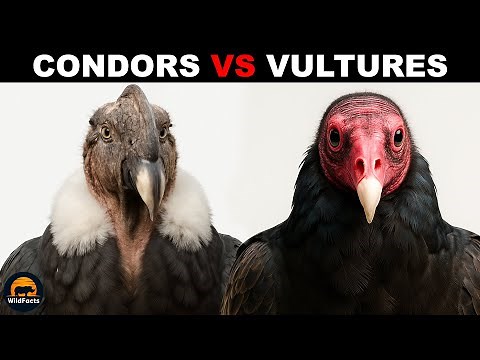 What Is the Difference Between Vultures and Condors?