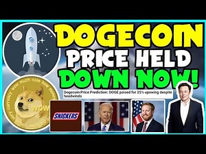 *FAST* DOGECOIN PRICE HELD DOWN FROM THIS NOW! (MUST WATCH!) Elon Musk, COINBASE, ROBINHOOD!