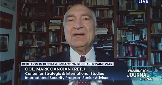 Washington Journal: Mark Cancian Discusses the Rebellion in Russia & Impact on Russia-Ukraine War