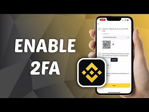 How to Turn ON 2 Factor Authentication on Binance
