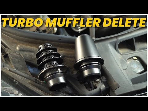 TURBO MUFFLER DELETE - HOW TO