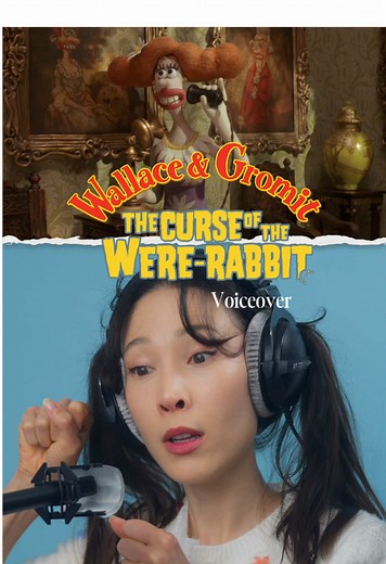 Oh ho, cracking job, Gromit! A classic. Wallace & Gromit: The Curse of the Were-Rabbit 🥕 Original VA for Lady Tottingham is Helena Bonham Carter. Audio engineering magic by @cedricstout.official #wallaceandgromit #voiceactor #actor #voiceover #actingchallenge