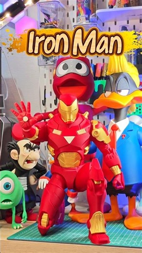 Iron Man 3D print #elegoo