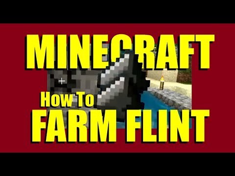 How to Farm Flint for Arrows in Minecraft