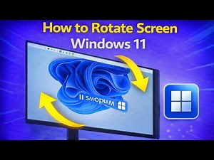 How to Rotate Screen Windows 11 (Fix Sideways Display)