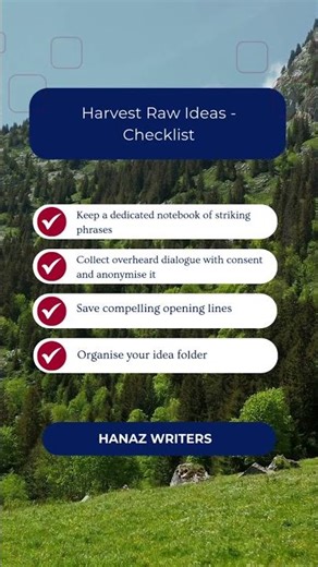 How to Harvest Writing Ideas | Build an Idea Bank for Faster Drafts