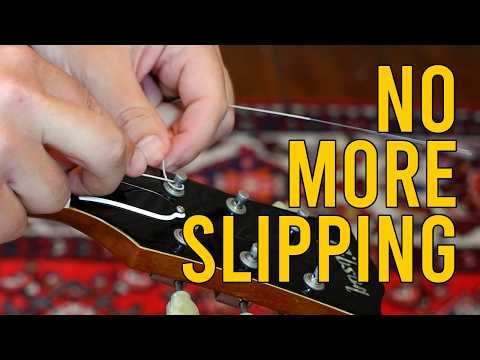5 Tips To Make Your Next Guitar Restring A BREEZE!