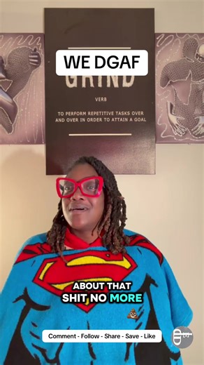 We no longer relying on the validation of the system to tell us what we can do. #system#validation#idgaf