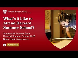 What’s it like to attend Harvard Summer School? Students from Summer 2025 share their experiences