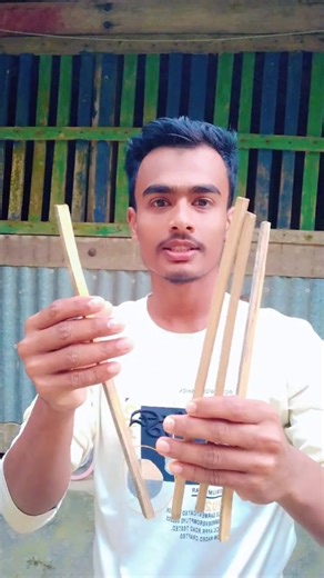 Easily build a scaffold with four sticks