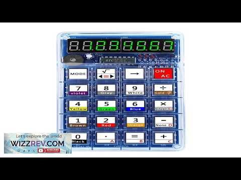 DIY Calculator Kit LED Digital Tube Display 51 MCU Electronic Calculators Kits