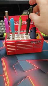 Snap-on Mini Desk Organizer - Great Gift Idea #snapon #deskorganization #mini #christmasgifts #giftideaforhim | Mastering Mayhem