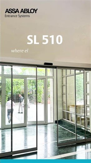 SL510 Slimline Operator | Speed, Style & Smart Integration | ASSAABLOY